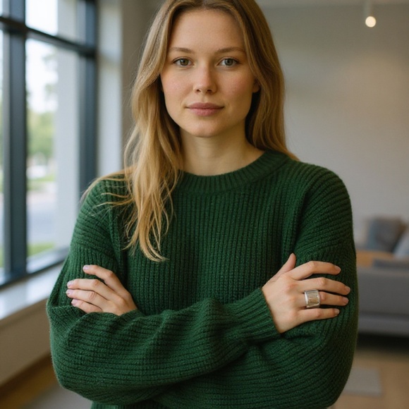 H. Fred Skaggs Signed Sterling Silver Wide Band Ring Modernist MCH | Size 7-7.5 - Picture 4 of 12